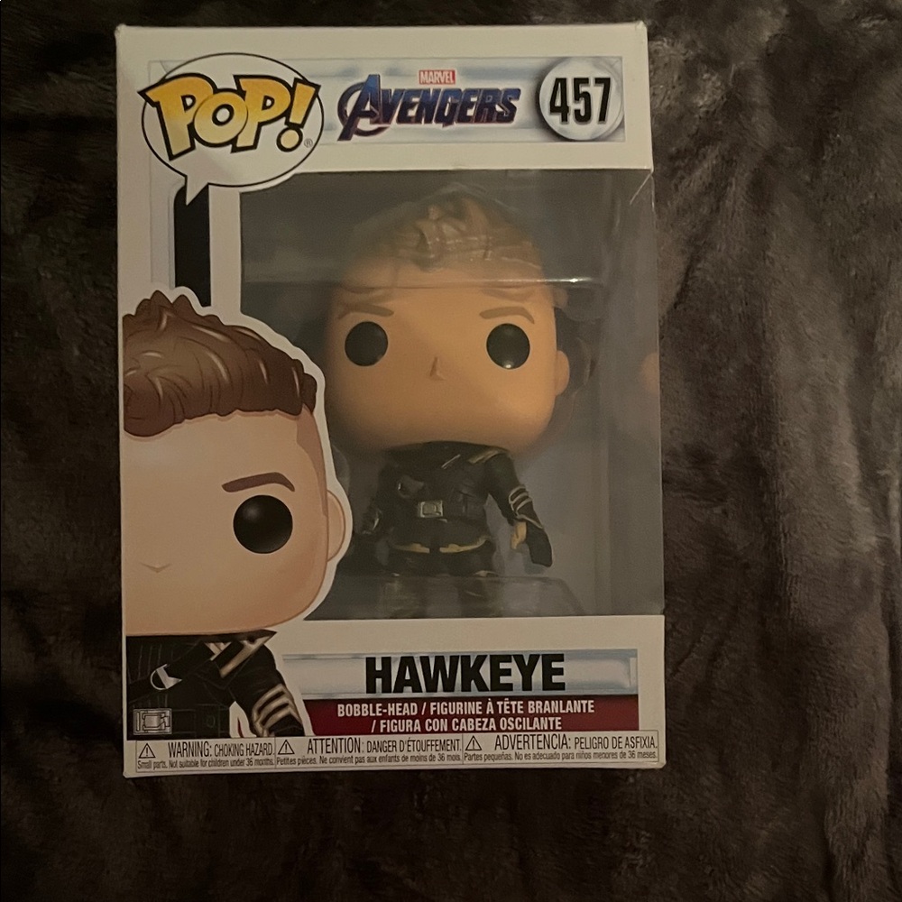 Funko Pop! Avengers Hawkeye Black and Brown Figure